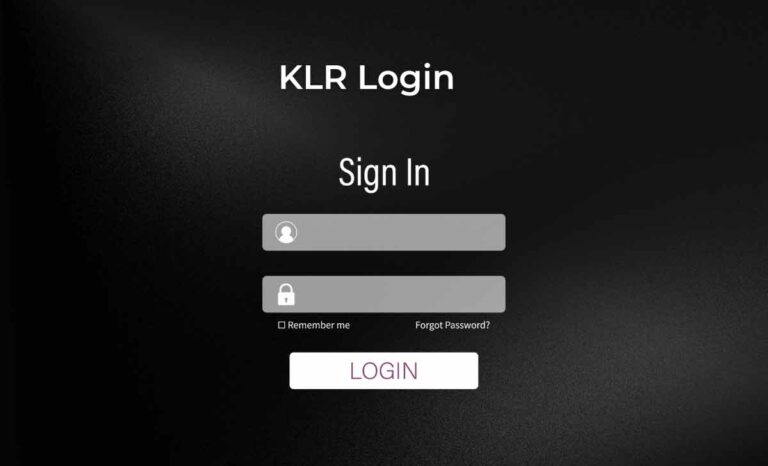 KLR Login Service 137 – Complete Guide