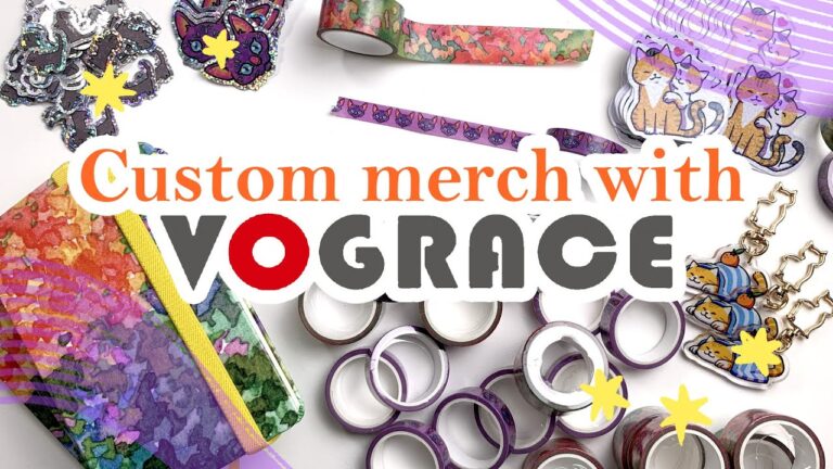 Design Your Own Custom Stickers with Vograce