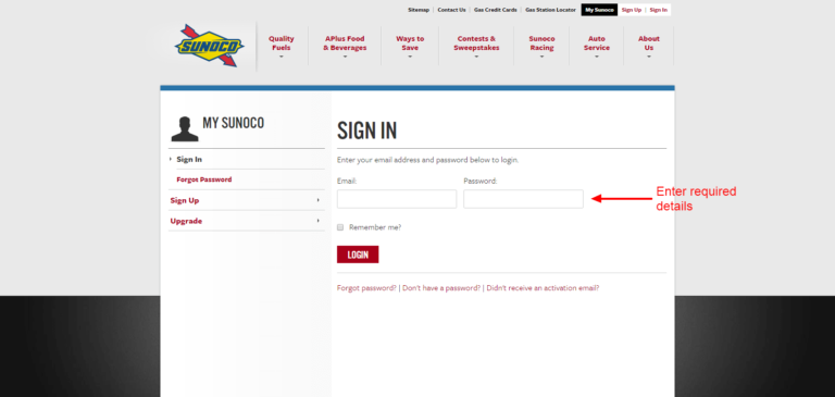 Sunoco Credit Card Login: A Complete Guide for Easy Account Access